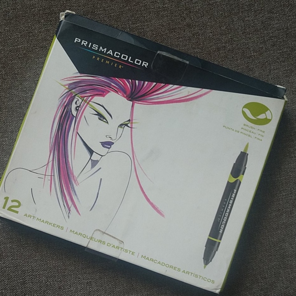Double Ended 12 Pack Prismacolor Art Markers